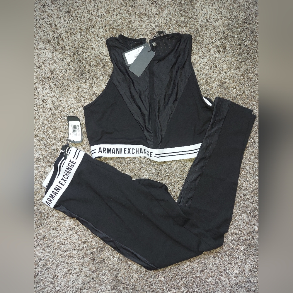Armani Exchange Top & Leggings